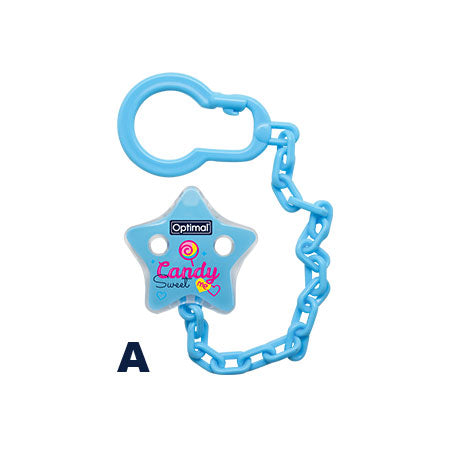 P1 Optimal Pacifier Holder With Plastic Clip