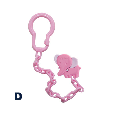 P4 Optimal Pacifier Holder With Metal Pin