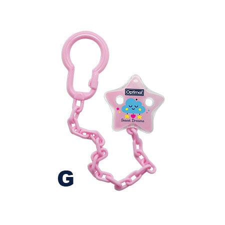 P7 Optimal Pacifier Holder With Plastic Clip