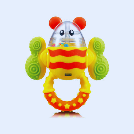 R2 Optimal Bee Twist Rattle & Teether.