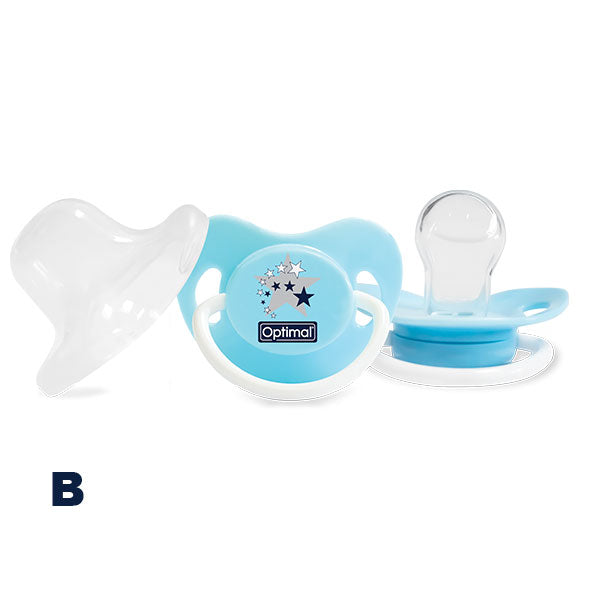 S2 Optimal Orthodontic Silicone Pacifier 6+