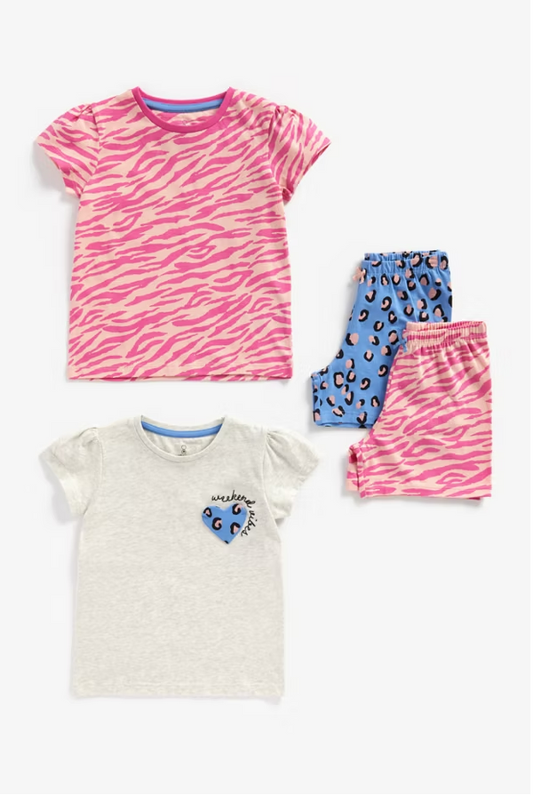 Mothercare Animal Print Pyjamas – 2 pack