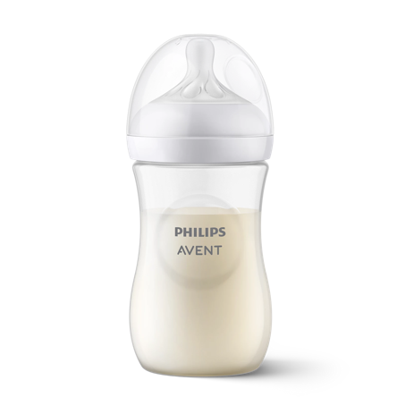 Avent Philips 260ml 1m+ Natural Response Baby Bottle.