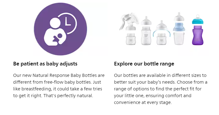 Avent Philips 300ml 6m+ Natural Response Baby Bottle