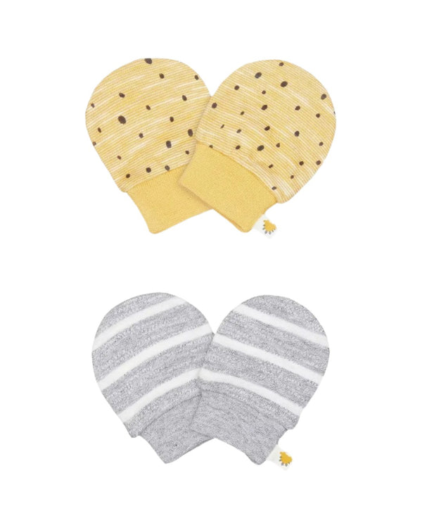 MOTHERCARE Pack of 2 Printed Mittens