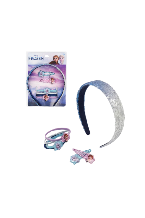 Claires Disney Frozen Hair
Accessories Set - 7 Pack, Purple Suitable for ages 3+