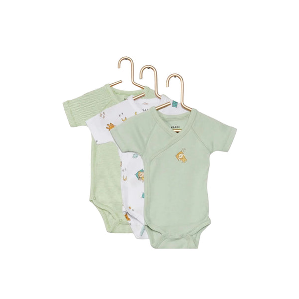 Kiabi France Sleeping Bear Short Sleeve Bodysuit