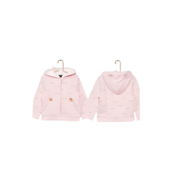 Kiabi France Fleeced From Inside Pink Girl Jacket ( 1 months ) 