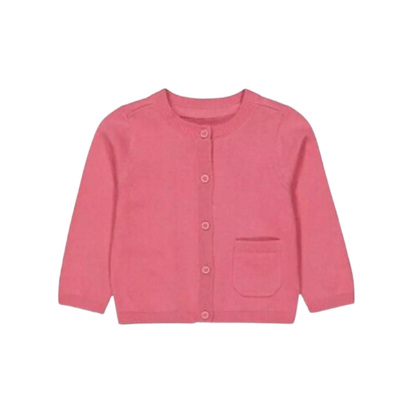 Mothercare Pink Girl Knitted Cardigan  (9-12 months)