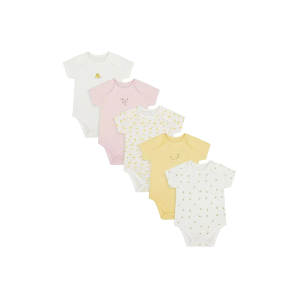 Mothercare Mummy & Daddy Little Bee bodysuits - 5 pack