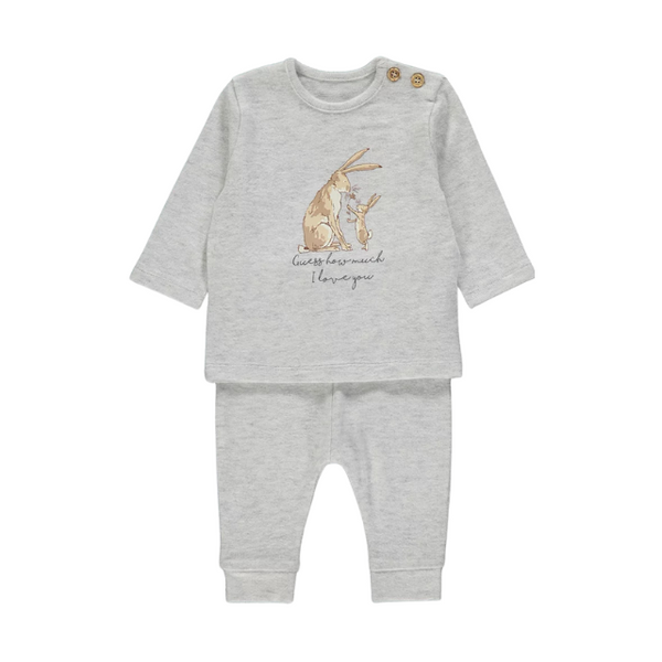 George Uk Guess How Much I Love You Grey Jumper and Trousers Outfit (12-18 months)