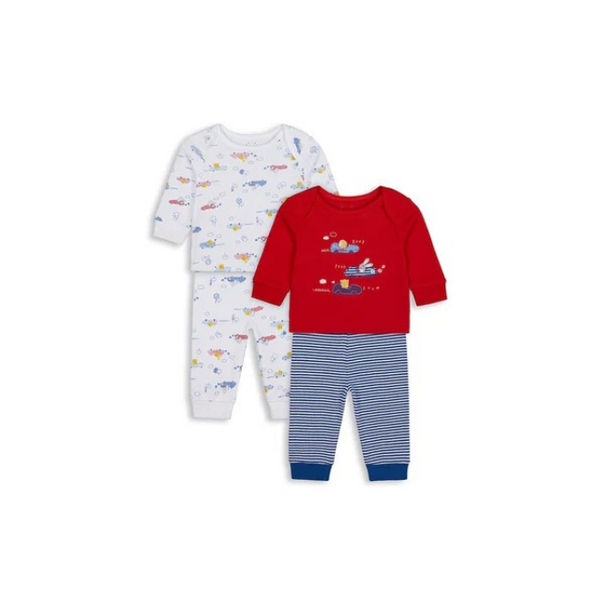 Mothercare Boys Full Sleeves Pyjama Pack 2