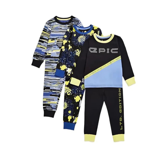 Mothercare Boys Epic Pyjamas - 3 Pack