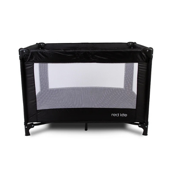 Red Kite Sleeptight Travel Cot Black