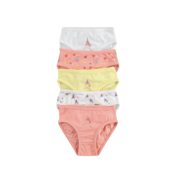 Orchestra 5 Pack Girls Underwear (10 Years )