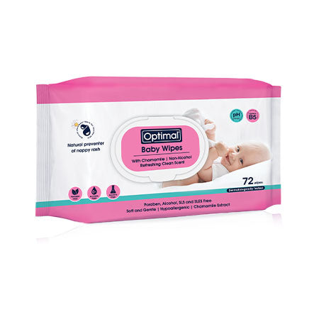 WW4 Optimal Baby Wipes With Plastic Lid