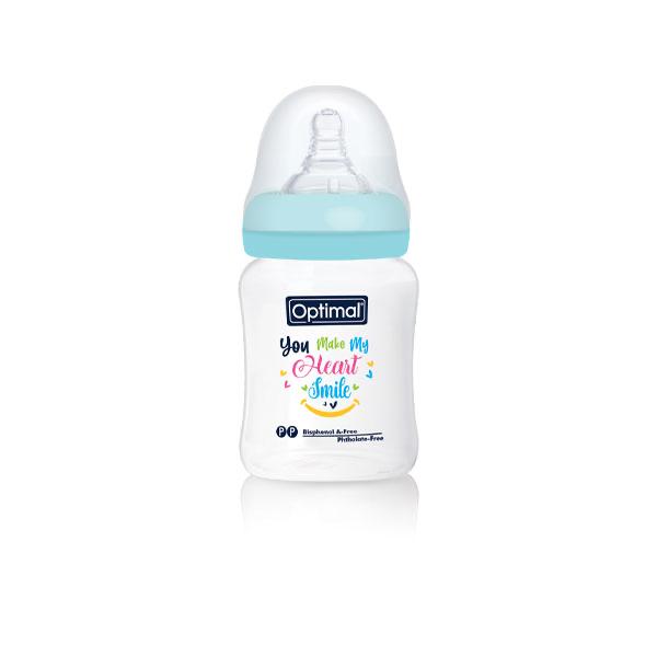 Optimal Wide Neck Feeding Bottle 180ml