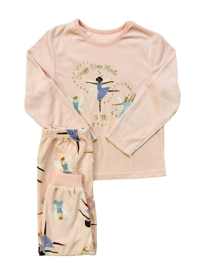 Primark Fleece Girls Pyjama (6-7/7-8 Years )