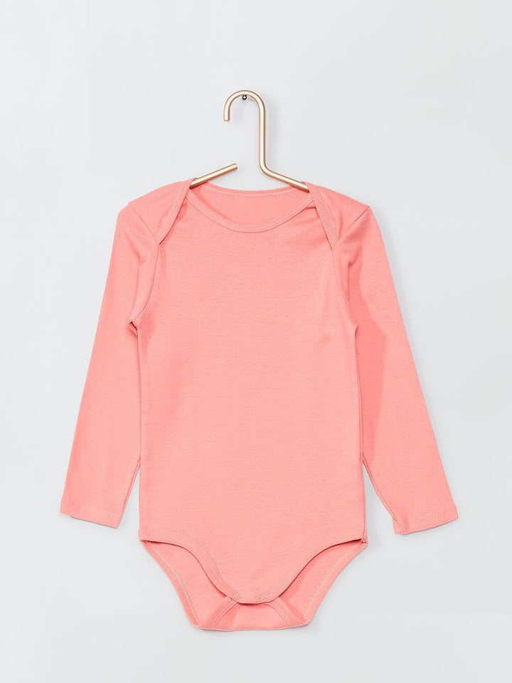  Girl Long Sleeve Bodysuit