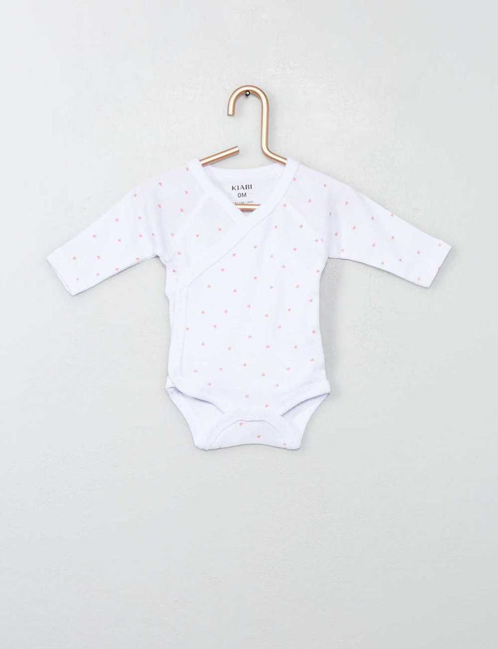 Mixte white Long Sleeve Bodysuit