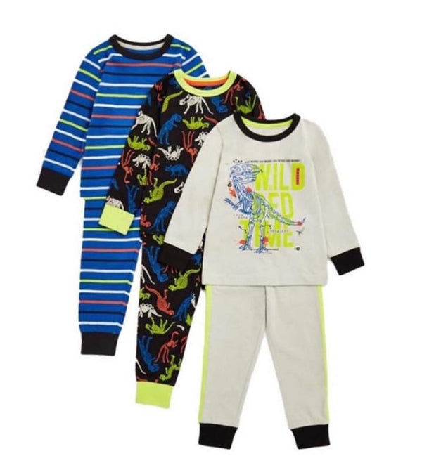 Mothercare Boy Pyjamas - 3 Pack