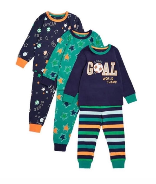 Boy Pyjamas 3 Pack