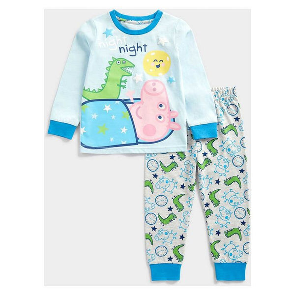 Mothercare Peppa Pig Long Sleeve Pyjama