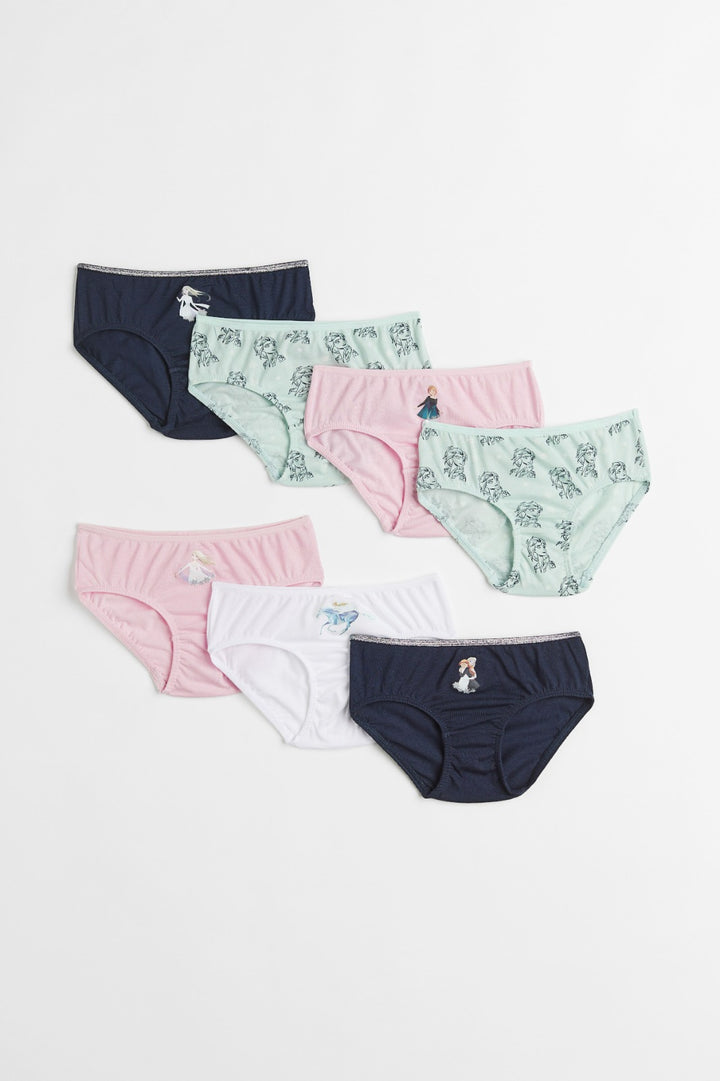 Girls 7-Pack Cotton Briefs 