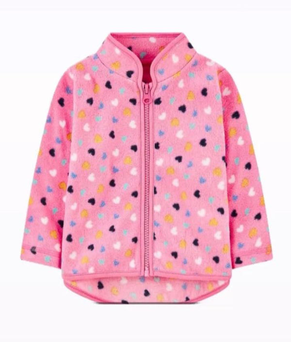 Mothercare Uk Fleece Zip Up Jacket Girl