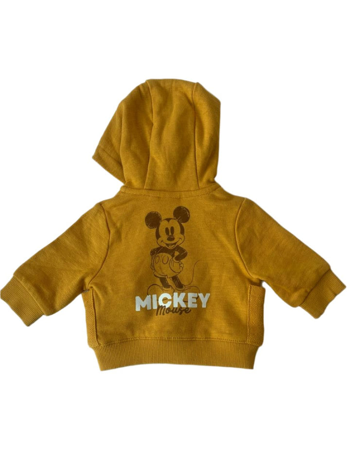 Kiabi France Mustard With a Mickey Boys Jacket