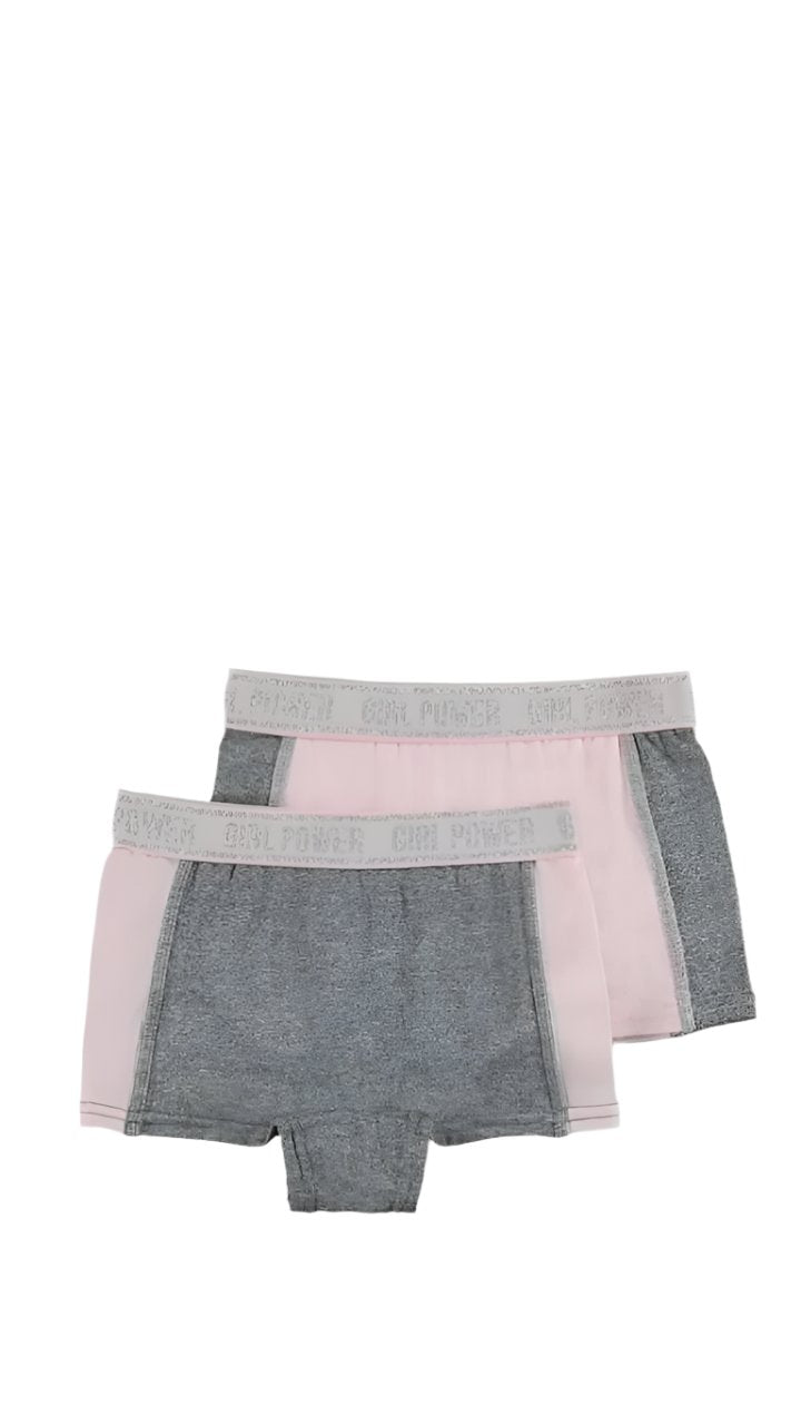 Matalan 2 Pack Girl Boxer 