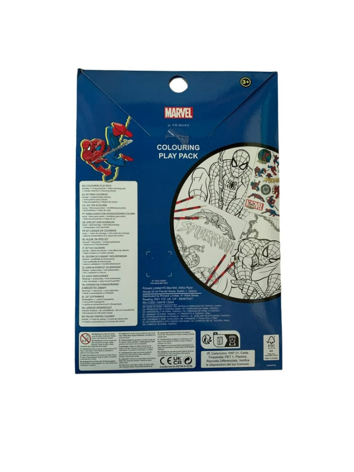 Primark Nickelodeon Spider-Man Coloring Set