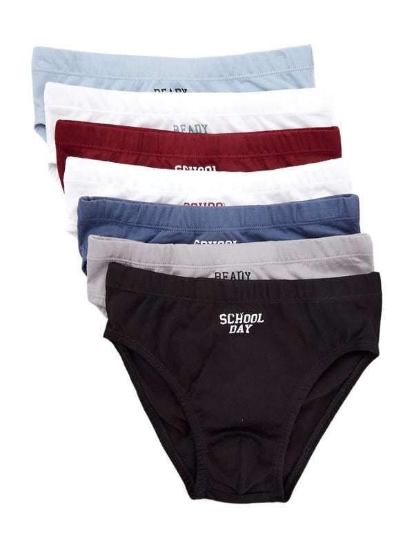 Kiabi France 7 Pack Brief 100% Cotton (2-3 years)