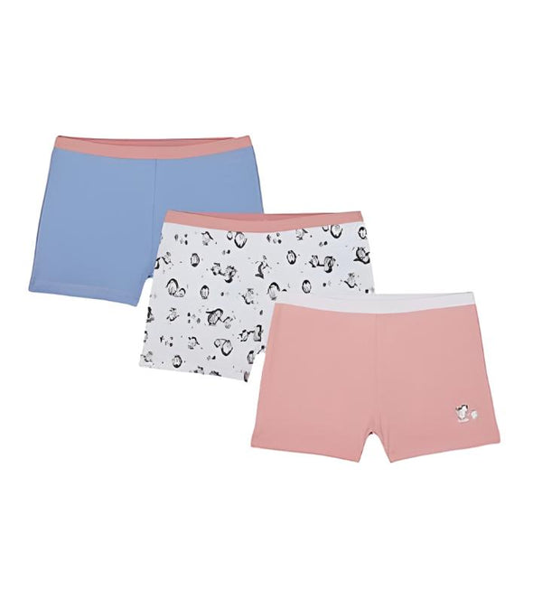 Mothercare uk 3 Pack Girl Boxer (7-8 years)