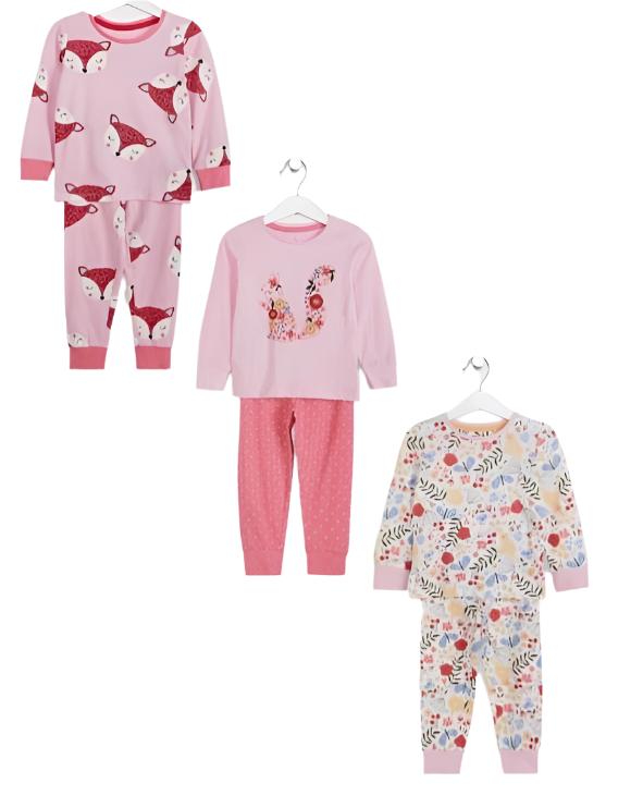 Mothercare Long Sleeve Pyjama 3 Pack (5-6 years)