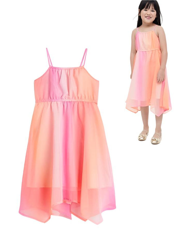 H&M Pink Colorful Girl Dress