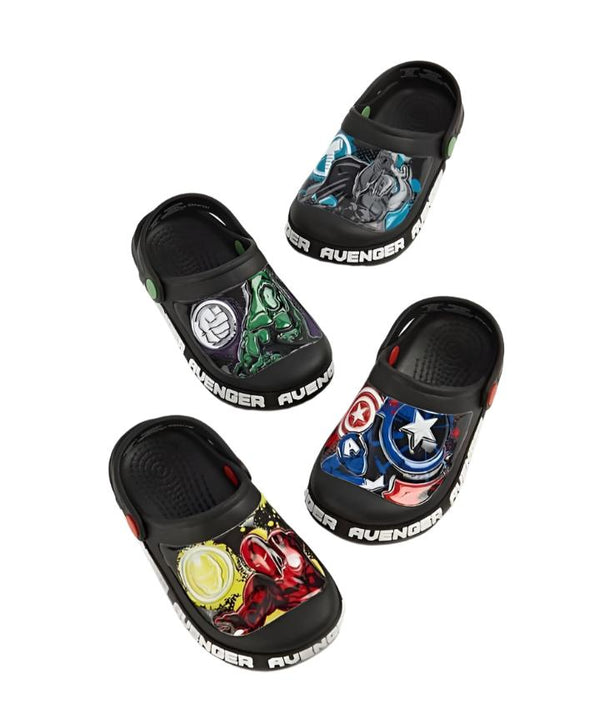 George2 Pack  Marvel Avengers Black Crocs (EUR 23/24/29)