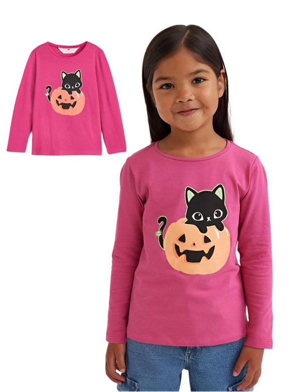 H&M Glow in the Dark Long Sleeve Cotton Shirt (4-6 years)