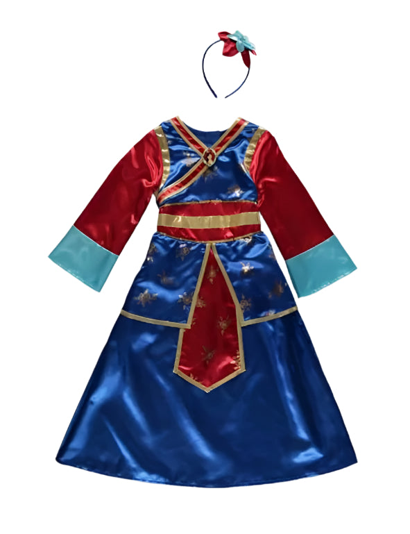 Matalan Uk Kids Mulan Dress Costume (3 years)