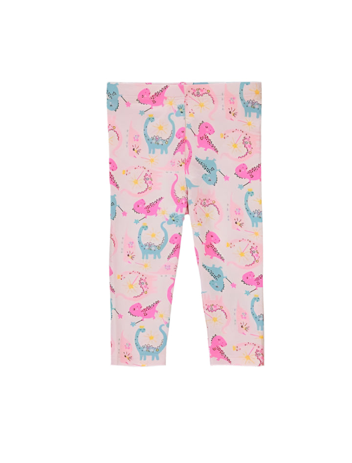 Matalan UK Dino Girls Cotton Legging (12-18/18-23 months )