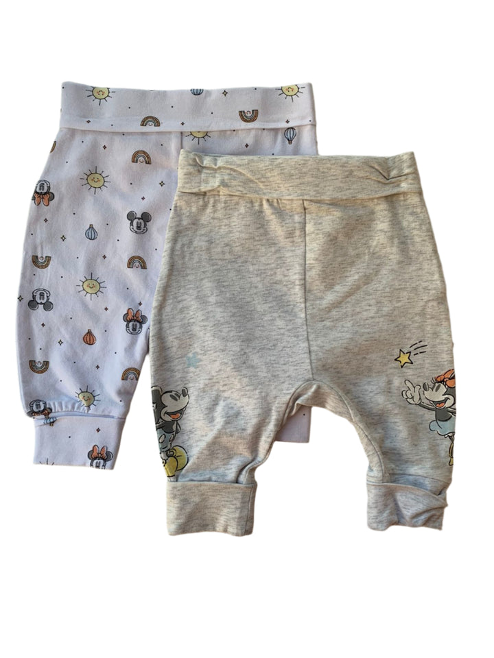 Disney 2 Pack Unisex Cotton (3 / 6 months )