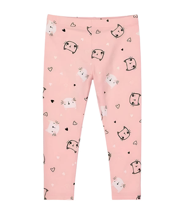 Mothercare Pink Girl Cotton Legging (12-18 months )