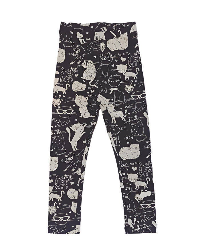 Zara Kids Black Girls Legging (5/6 Years )