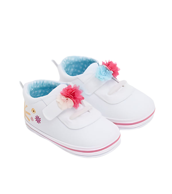 Mothercare Baby Girl Pram Trainer Shoes (1-3/12-18 months )