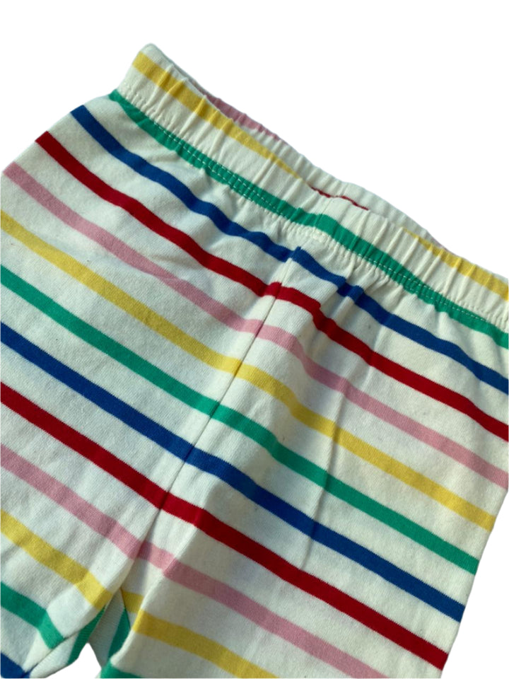 Gap Baby White Stripped Colors (3-6 months )