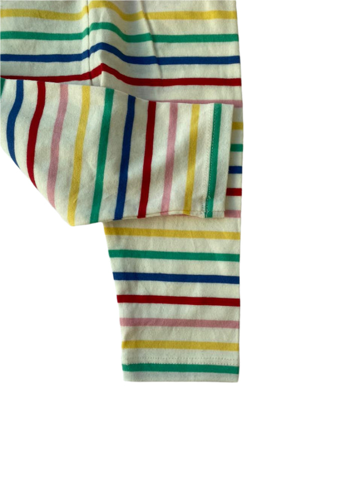 Gap Baby White Stripped Colors (3-6 months )