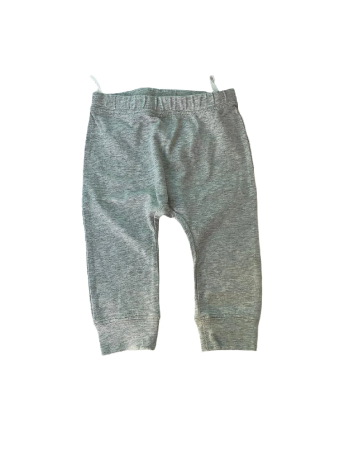 H&M Cotton Grey Girl Legging (6-9 Months )