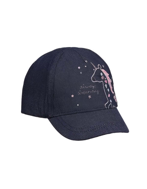 Mothercare UK Girls Unicorn Cap (3-6/6-12 Months )