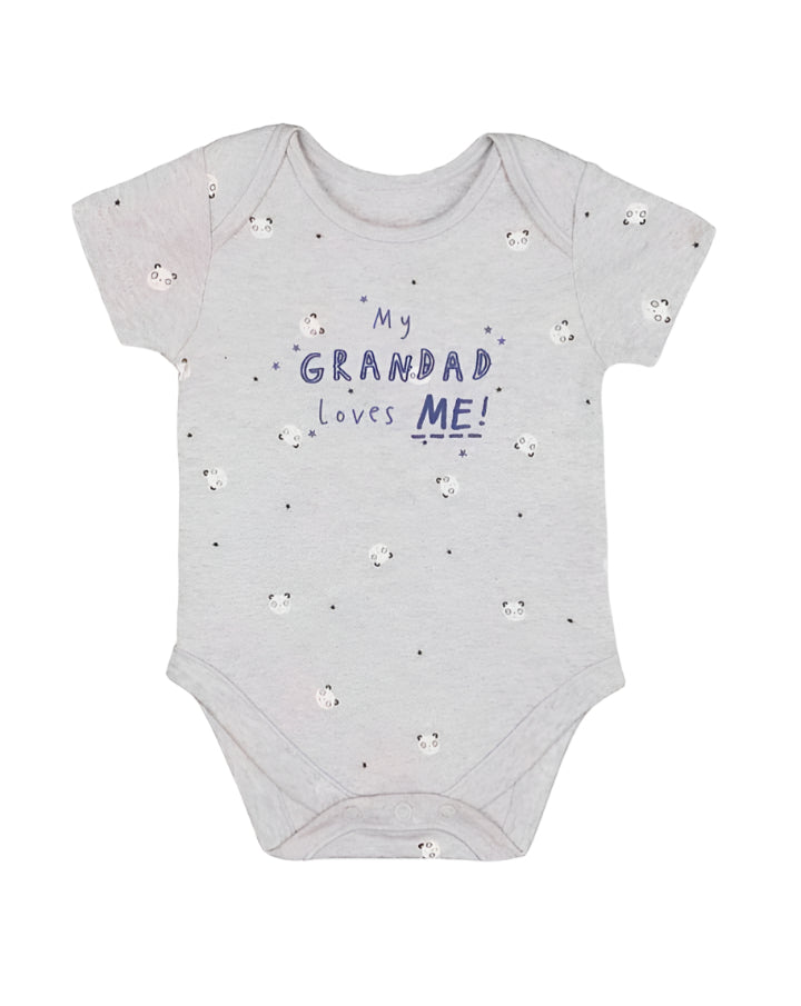 Mothercare UK Cotton Half Sleeve Girl Bodysuit (Up To 1 Months )