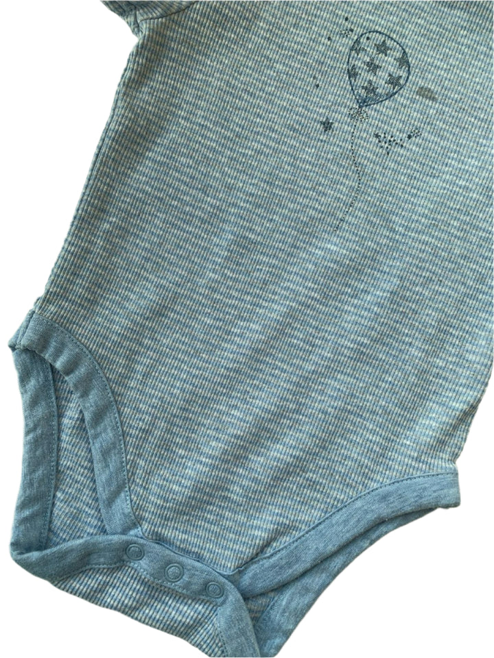 Mothercare Short Sleeve Cotton Boys Bodysuit (6-9 Months)